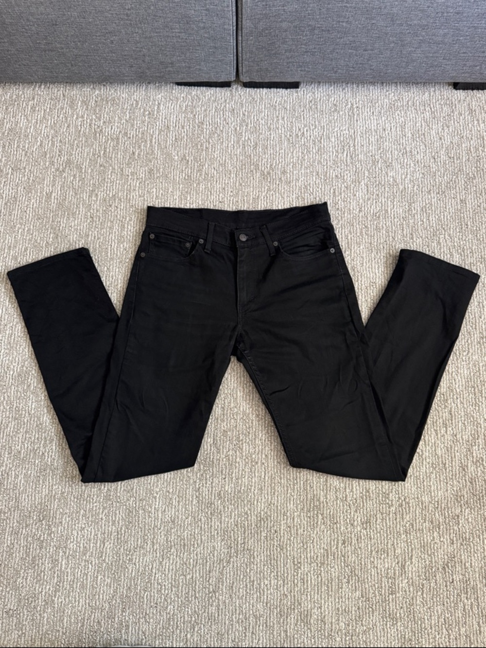 Levi’s 511 Jeans Black Slim Fit Pants Casual Everyday Wear Stretch Cotton